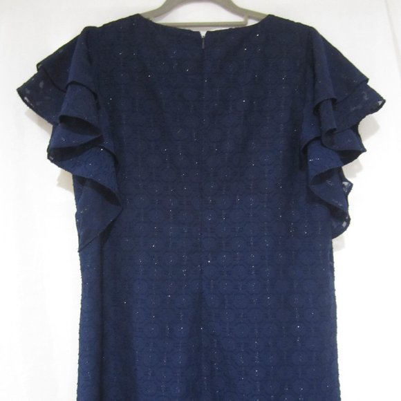 Lilly Pulitzer 10 Kathie Dress True Navy - Picture 6 of 8